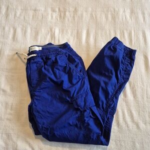 Mini Boden boys 10 Years royal blue lined pull on pants with drawstring VVGUC
